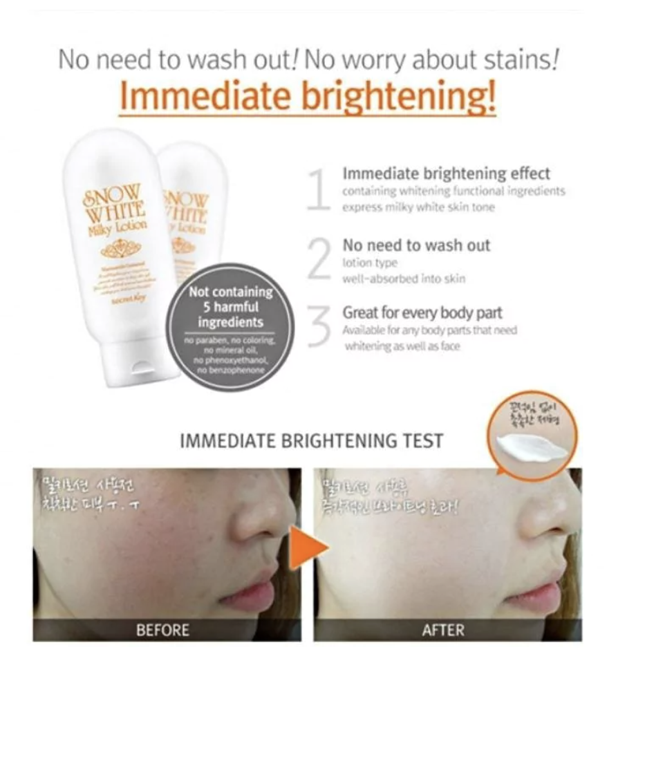 Snow White Milky Lotion